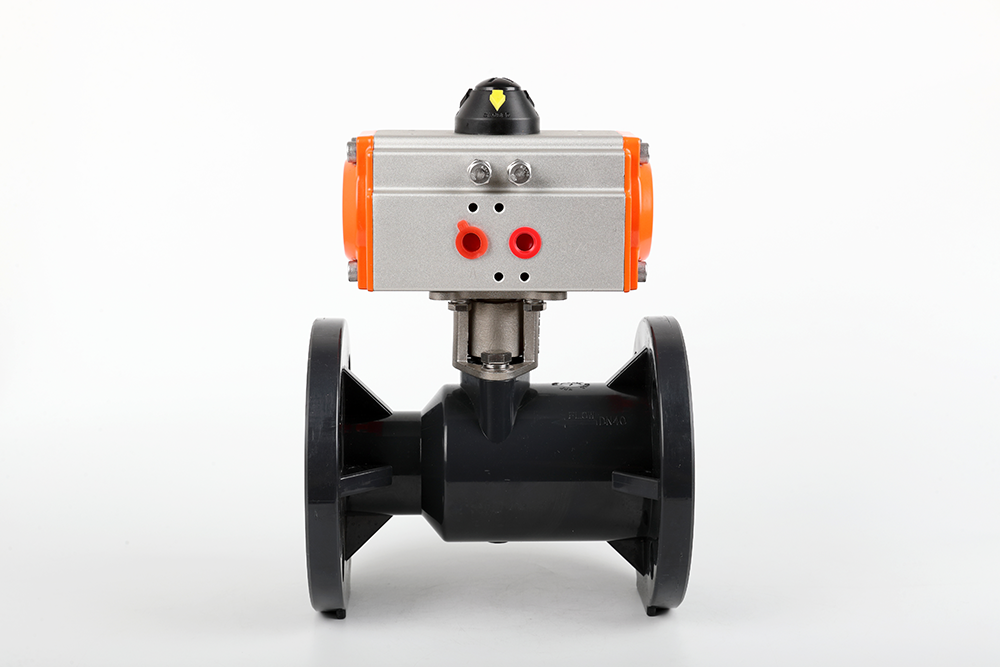 淅川气动法兰一体球阀